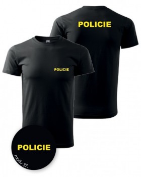 Tričko POLICIE XXL pánské