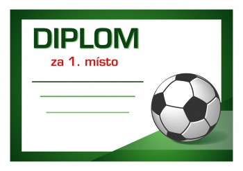 Diplom fotbal D43