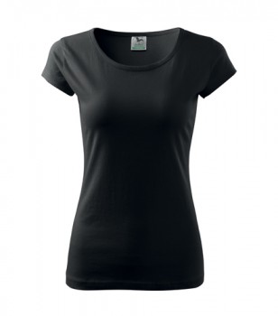 Dámské tričko černé barvy XL dámské