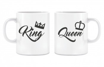 Hrnky s motivem King and Queen 21