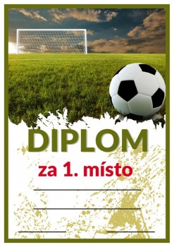 Diplom fotbal D64