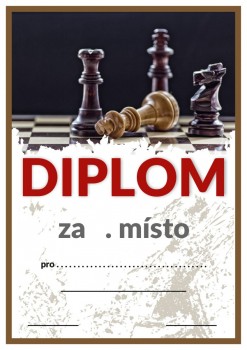 Diplom šachy D75