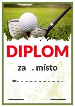 Diplom golf D103