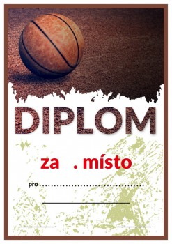 Diplom basketbal D105