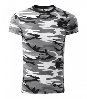 Tričko Camouflage Gray 32 XXL pánské