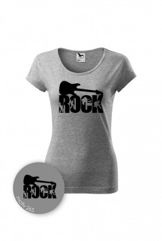 Tričko Rock 265 šedé S dámské