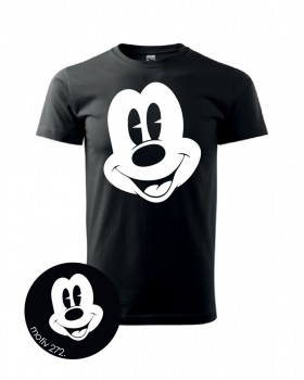 Tričko Mickey Mouse 272 černé XL pánské