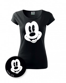 Tričko Mickey Mouse 272 černé XXL dámské