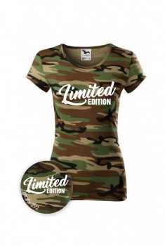 Tričko Limited Edition 292 Camouflage Brown L dámské
