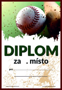 Diplom baseball D94