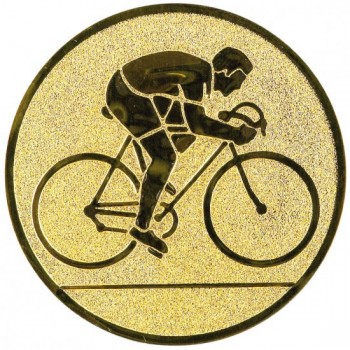 Emblém cyklistika zlato 25 mm