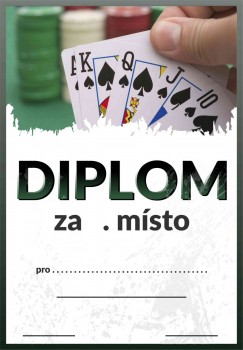 Diplom poker D135