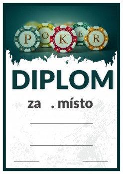 Diplom poker D134