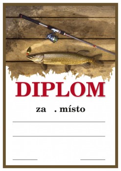 Diplom rybaření D165