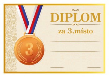 Diplom 3.místo D189