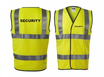 Reflexní vesta žlutá Security