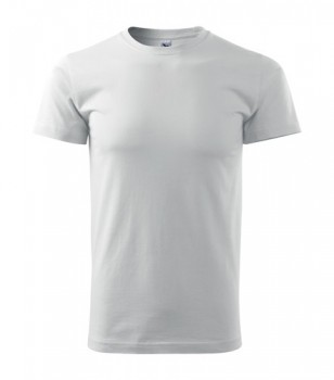 Pánské tričko HEAVY bílé XL pánské