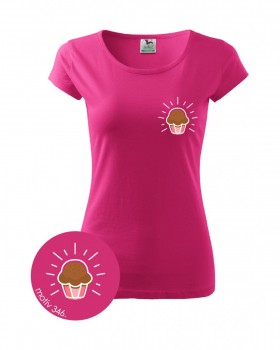 Tričko pro cukrářku 346 růžové XL dámské